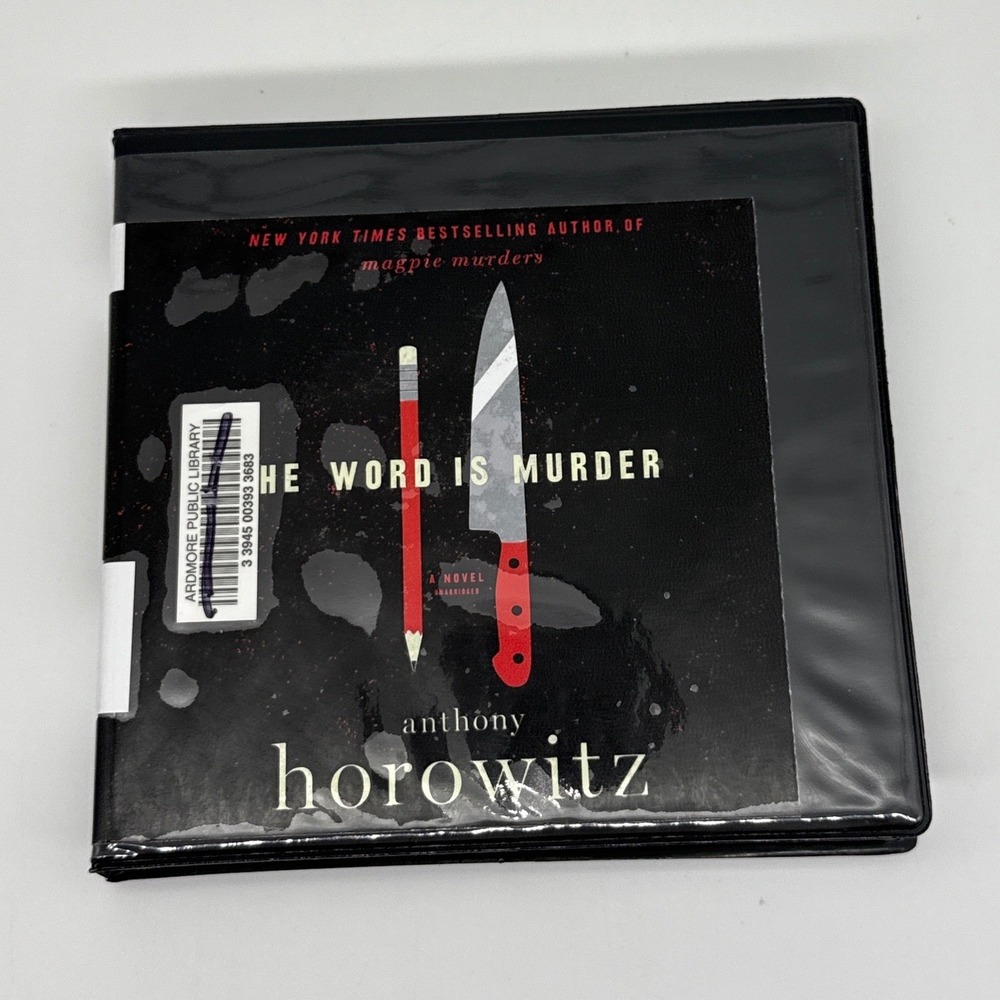 The Word Is Murder Anthony Horowitz Audiobook 7 CD Unabridged Rory Kinnear 2018